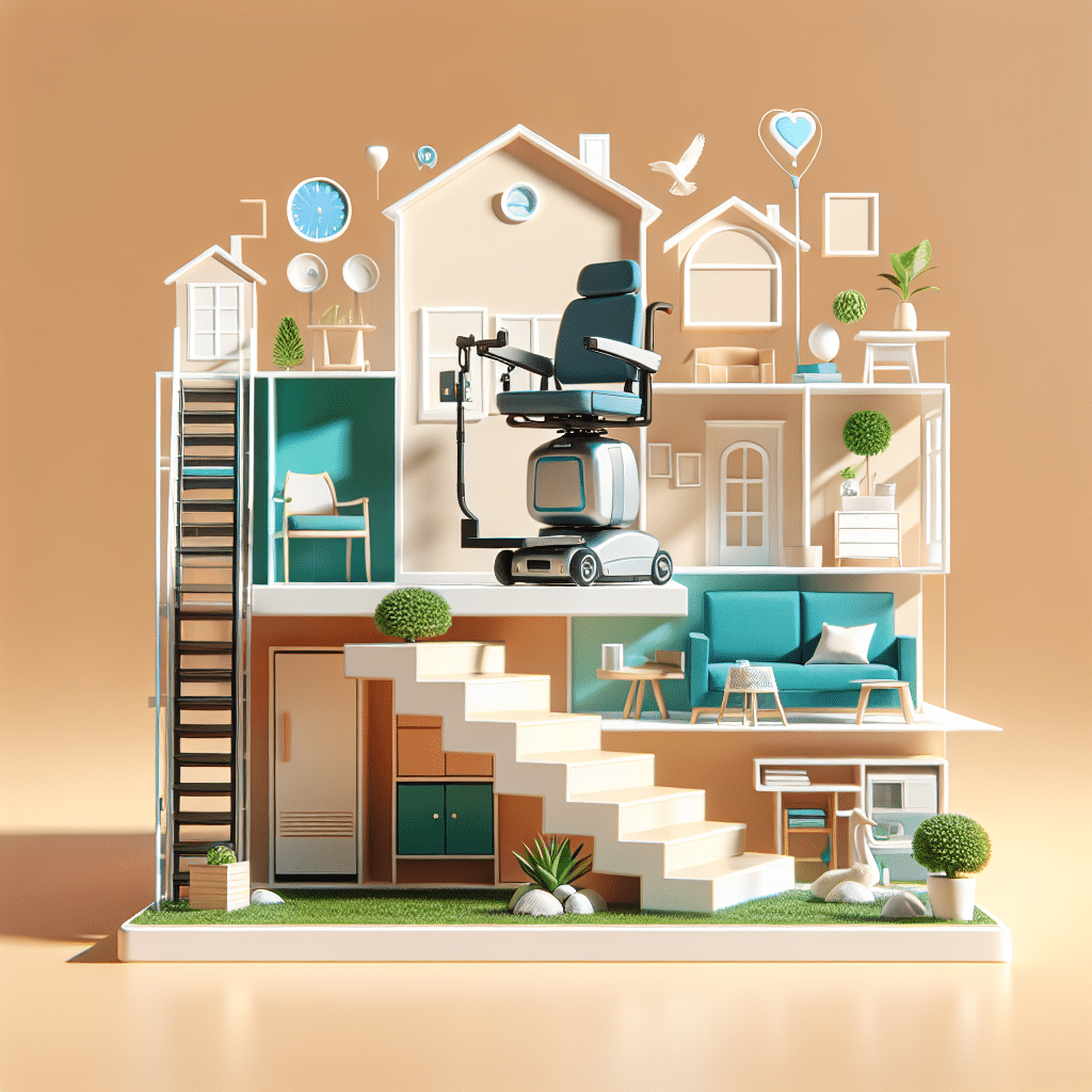 salvaescaleras de pie