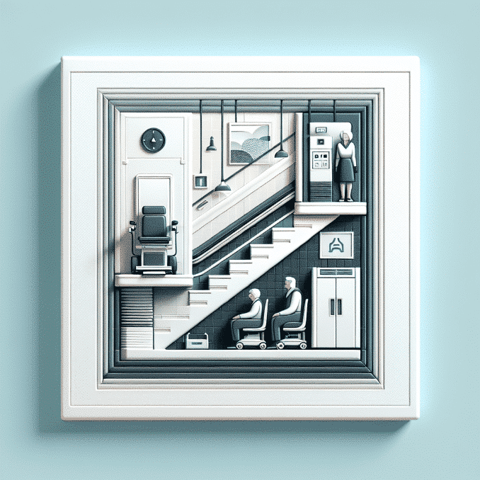 ascensores de escalera