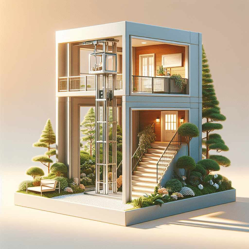 ascensor para casa exterior