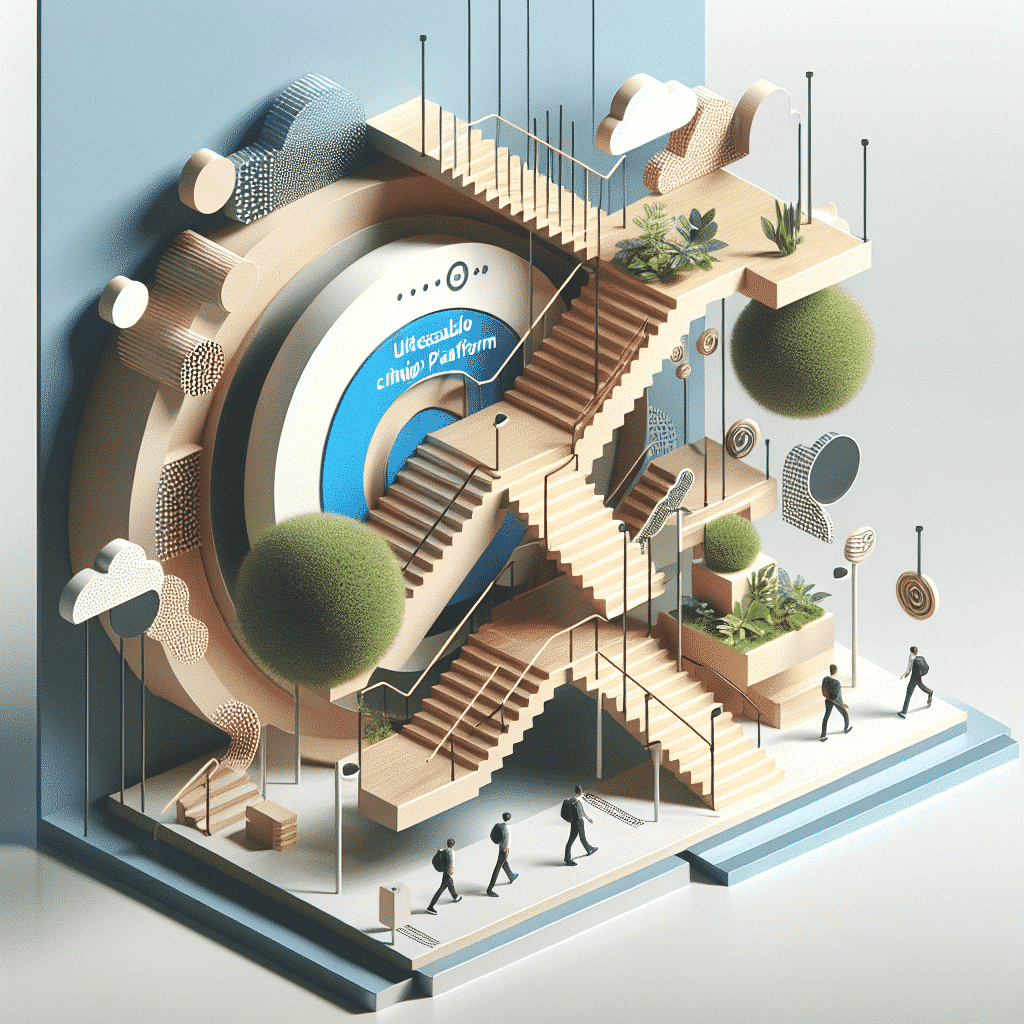 plataforma para subir escaleras